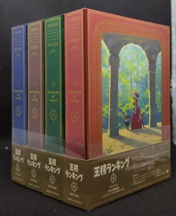 애니메이션 DVD 왕서랭킹 DVD BOX 완전 생산 한정판 전 4권 세트