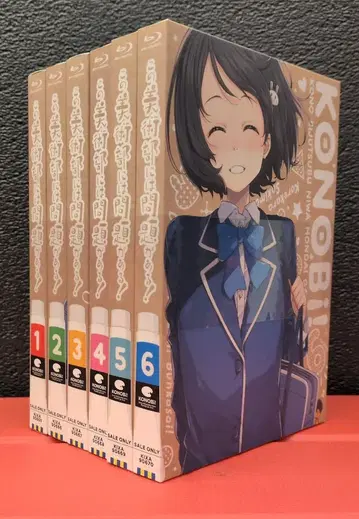 애니메이션 Blu-ray 이 미술부에 문제가 있다! 초회 생산 한정판 전 6권 전권 세트