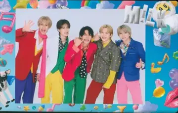 M!LK 폴라로이드 트레이딩 카드 단체 2025-2026 SMILE POP B