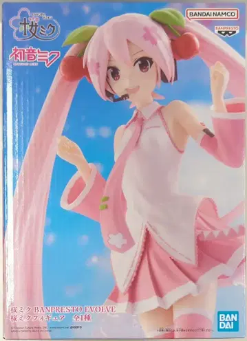 BANDAI SPIRITS 벚꽃 미쿠 BANPRESTO EVOLVE VOCALOID 벚꽃 미쿠 피규어