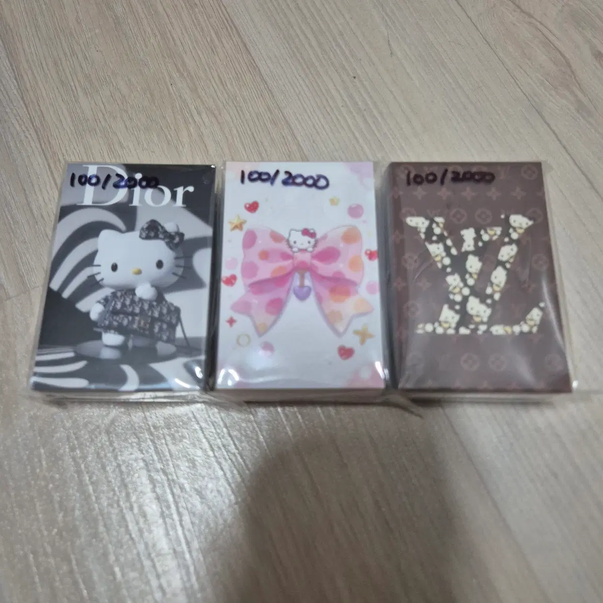 키티 뒷대지 100장