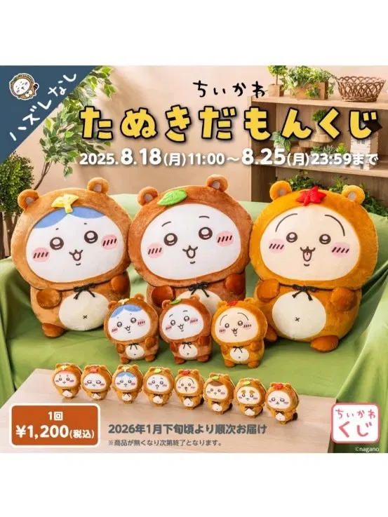 치이카와 너구리 쿠지 C상 구해요