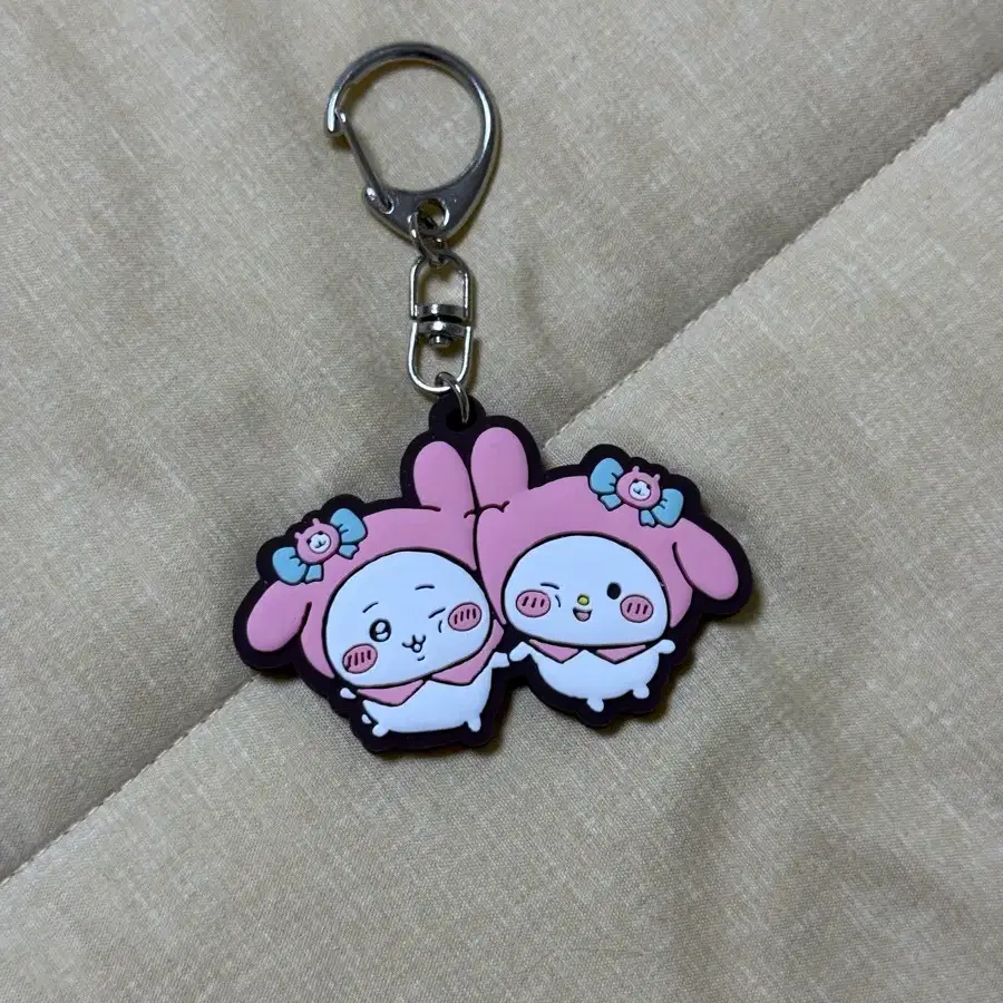 먼작귀&산리오 시나모롤 치이카와 키링