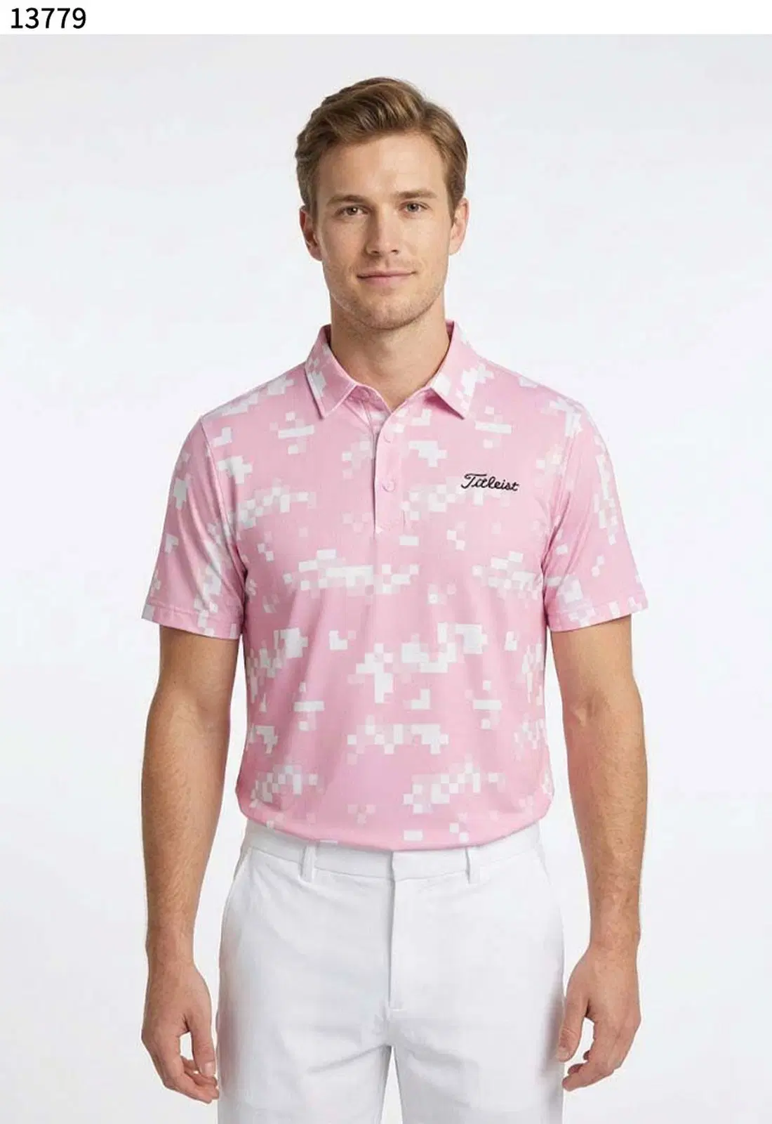 타이틀리스트 [TITLEIST] 남성 디지털 패턴 pk 카라 티셔츠