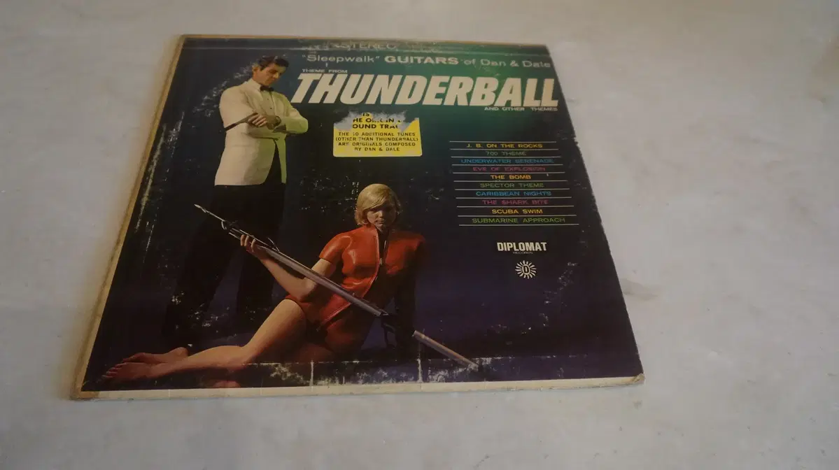 LP/미국반/Thunderball/Guitars Of Dan & Dale