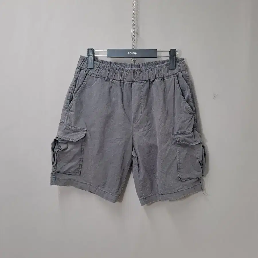 브라운그레이 카고 반바지