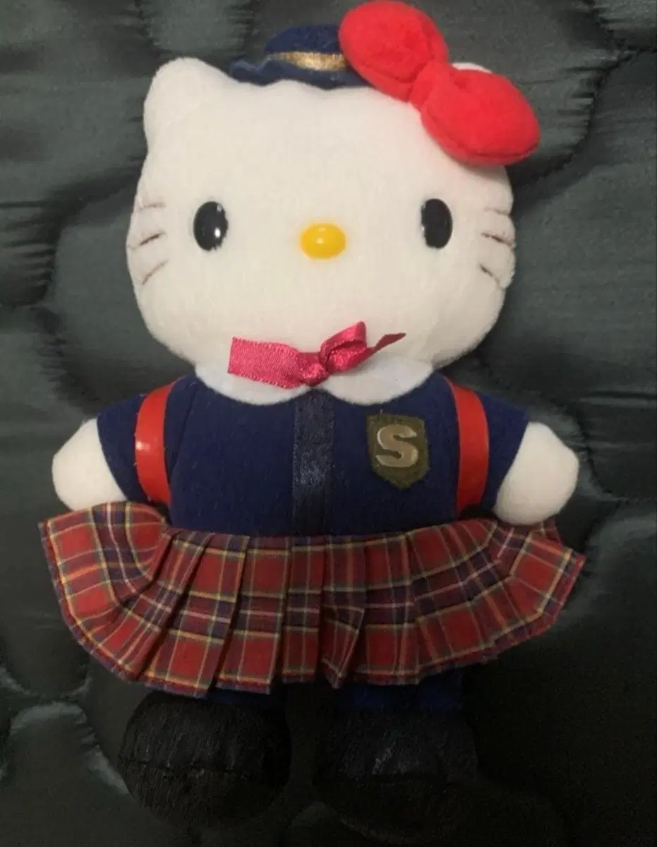 산리오 레트로 고전 키티 교복 코스튬 인형