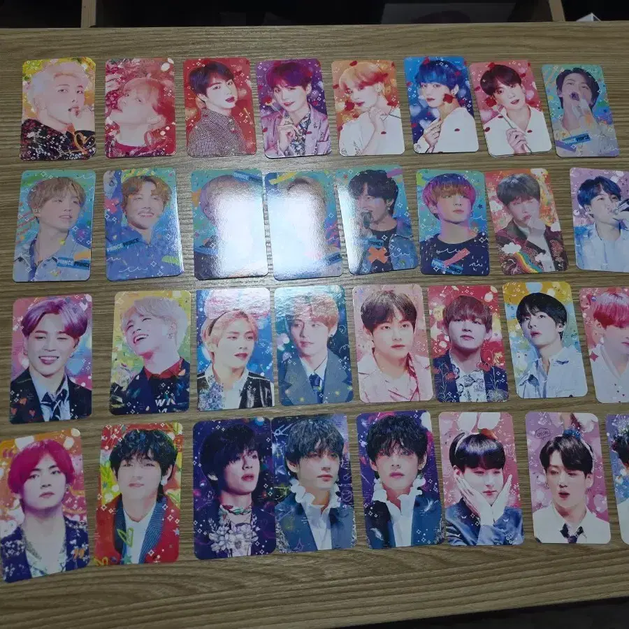방탄소년단 포카 낱장판매