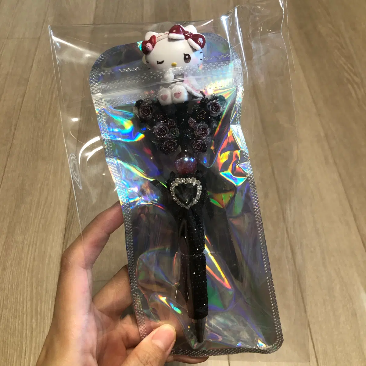 산리오 볼꾸 볼펜꾸미기 헬로키티