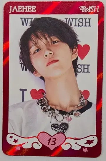 NCT WISH RANDOM TRADING CARD SET JAEHEE LET'S GO Steady POP-UP A/SP