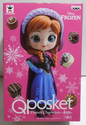 반프레스토 Q posket Disney Characters -Anna- 안나와 눈의 여왕 안나 (보통 컬러)