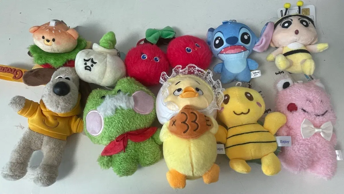 인형 키링