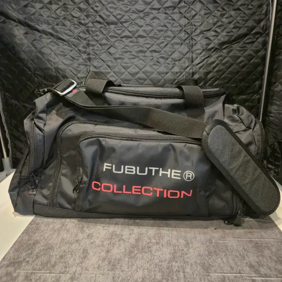 FUBU THE COLLECTION 더플백 블랙