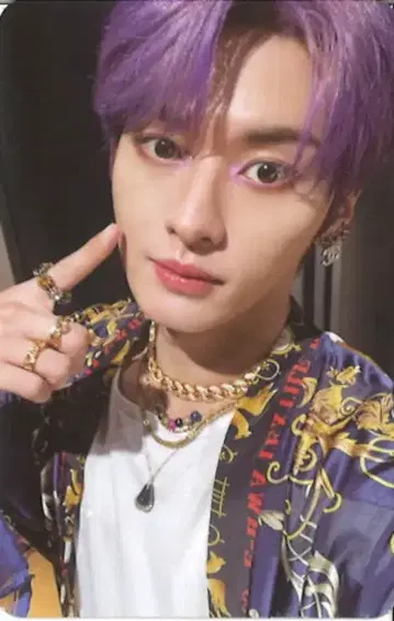 StrayKids JEWEL CASE반 LeeKnow ODDINARY 보라색
