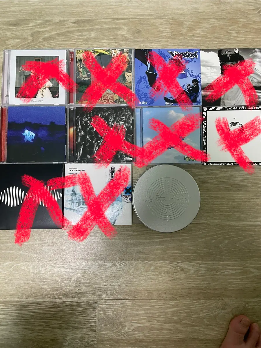 국힙 외힙 국내밴드 해외밴드 cd 판매합니다!