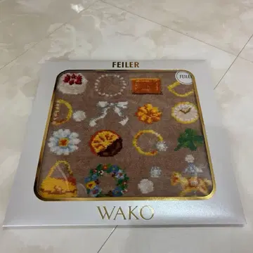 페이러 와코 콜라보 신상 손수건 [ WACO Happy Moments ]