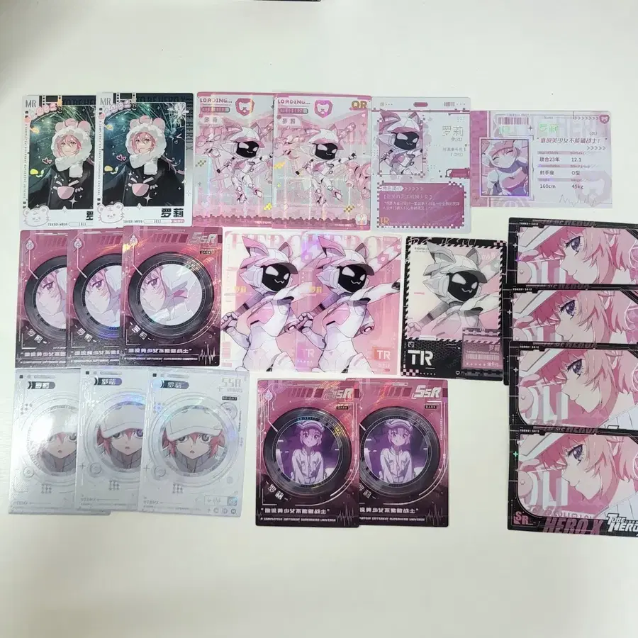 투 비 히어로 X To Be Hero X 로리 카드 굿즈
