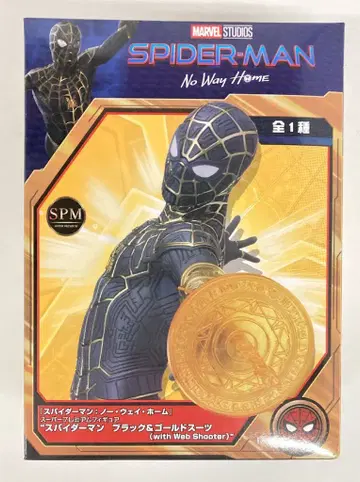 세가 SPM / SUPER PREMIUM FIGURE 스파이더맨 블랙 & 골드 수트 (WITH WEB SHOOTER)