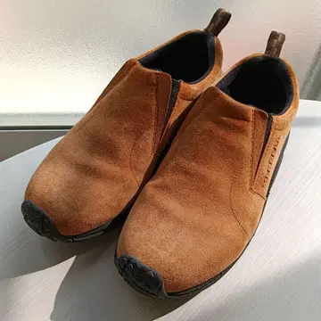 MERRELL 정글 모크 브릭 8.5, 블랙 가죽 9.0