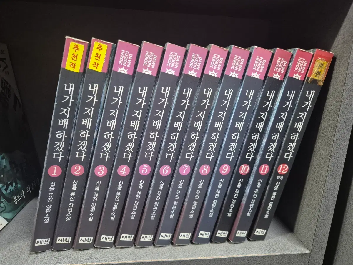 내가지배하겠다(신율현대판타지)1~12완 추천도서