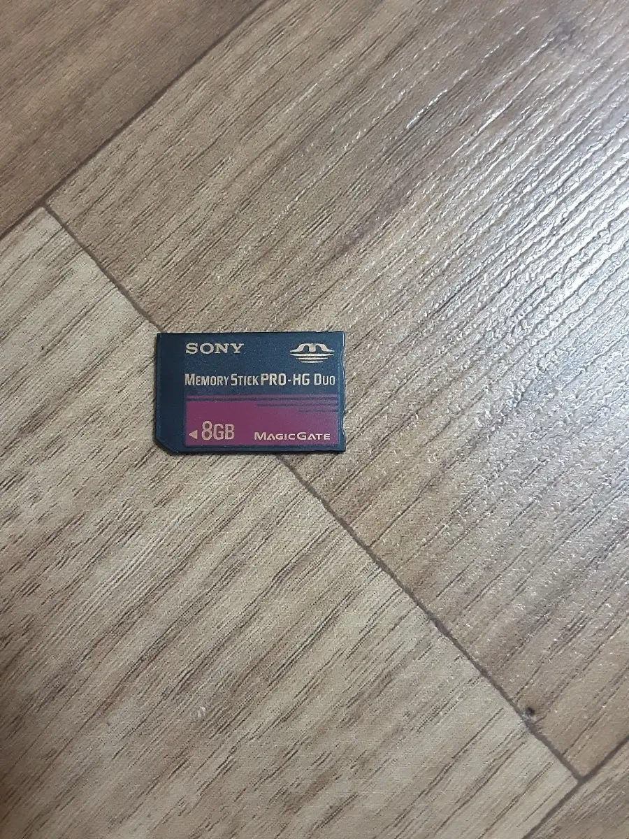 소니 메모리스틱 프로듀오 8GB