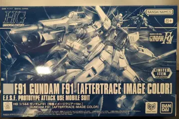 반다이남코 HGUC 1/144 건담 EXPO 한정판 기동전사 건담 F91 건담 F91 잔상 이미지 클리어 ver./반다이남코판