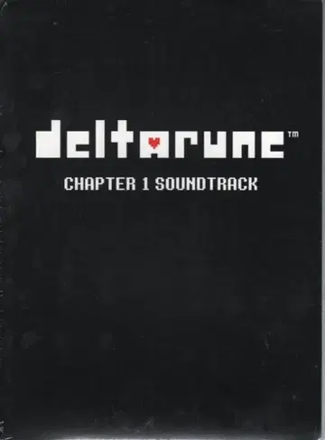 게임 CD DELTARUNE Chapter1 사운드트랙 (일본어판)