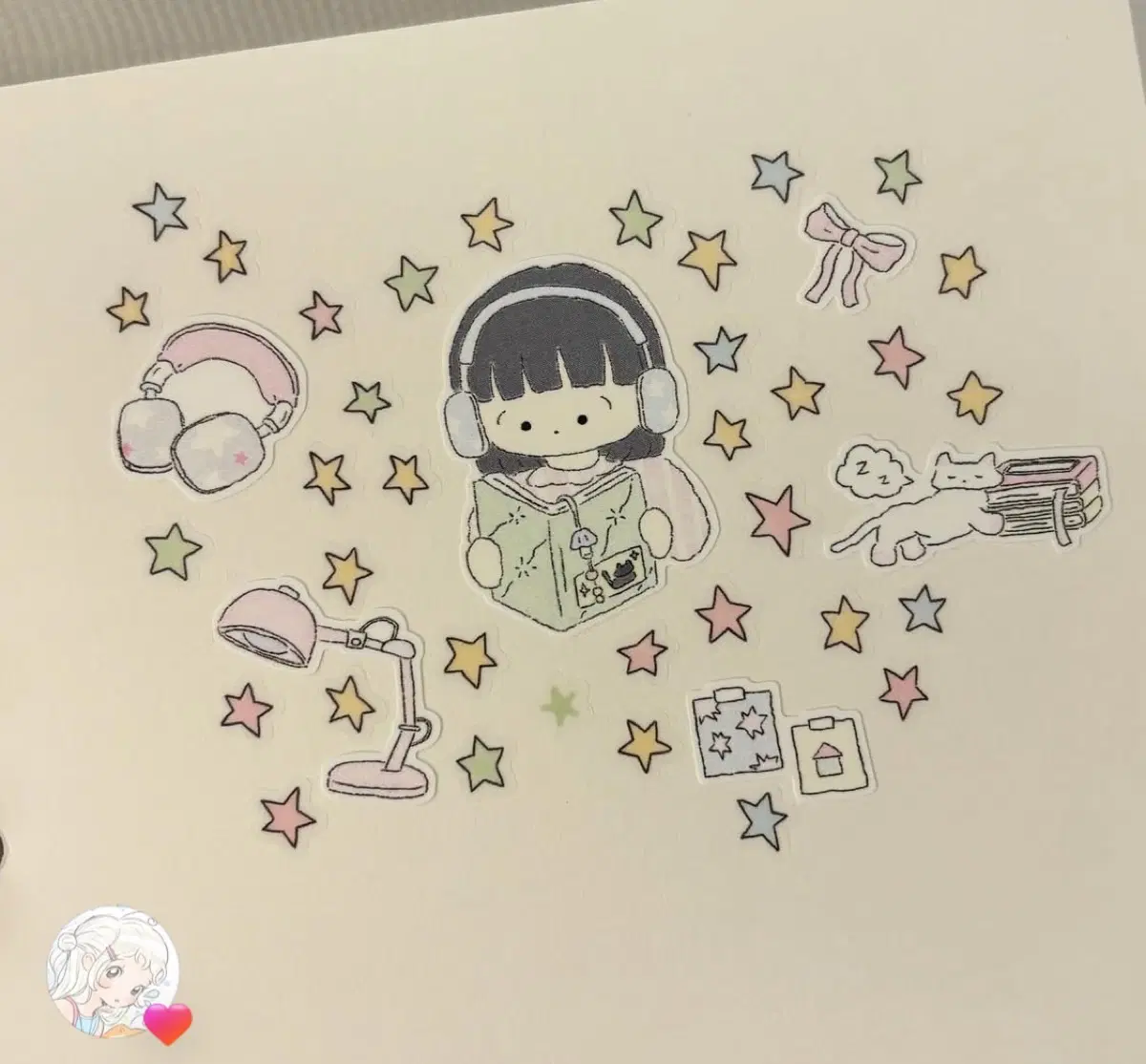 [무심한하루] 미니별 키스컷