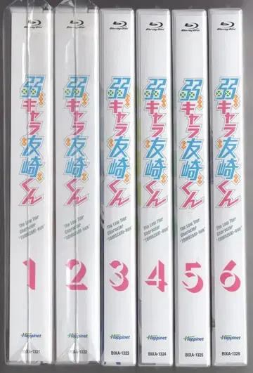 애니메이션 Blu-ray 약캐릭터 토모자키 군 전 6권 세트