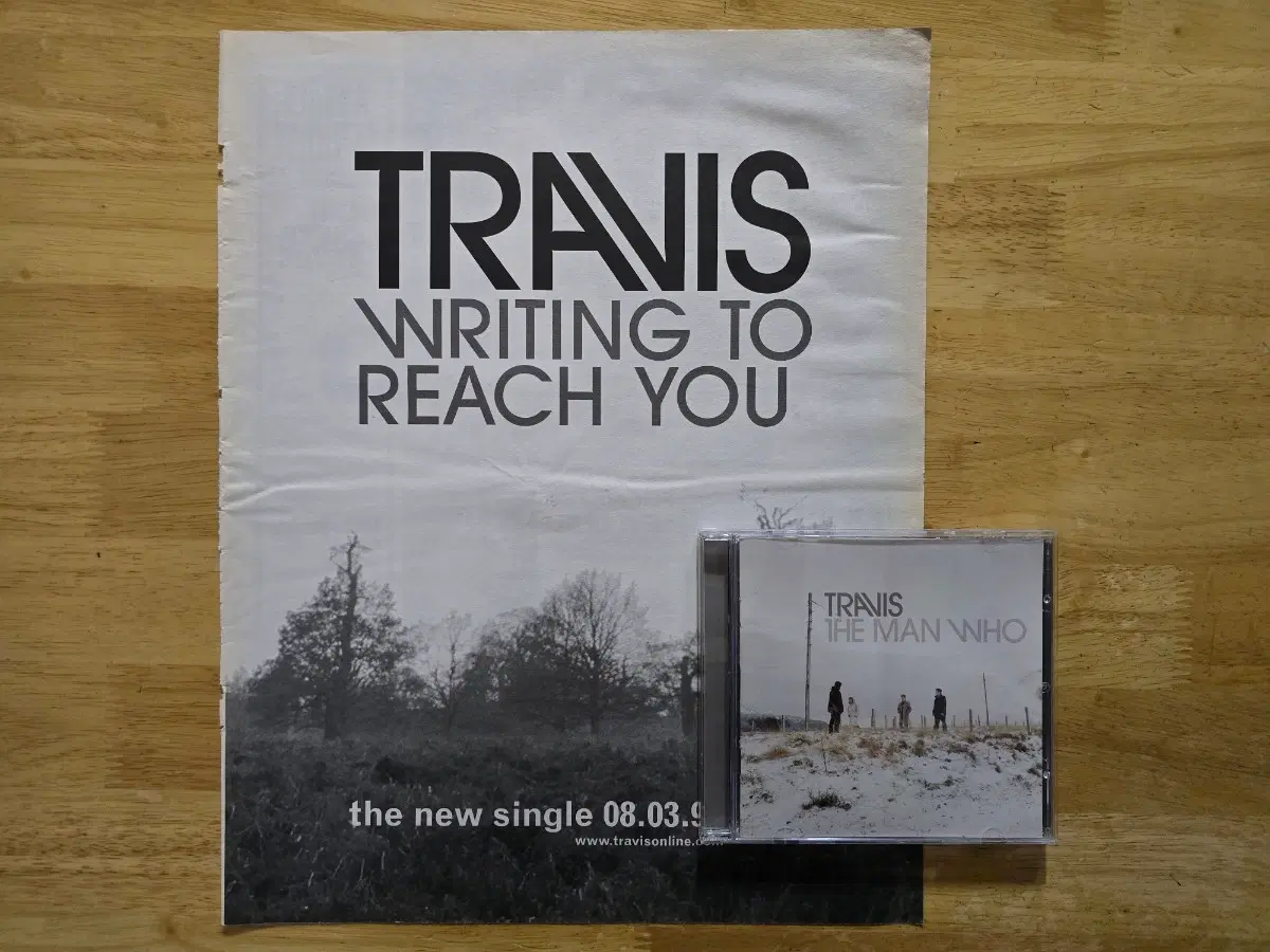 CD 음반 TRAVIS 트래비스 - The Man Who 미국반