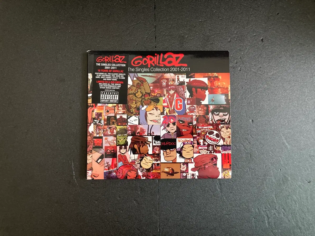 고릴라즈-The Singles Collection 한정반 CD+DVD