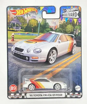 MATTEL HOTWHEELS BOULEVARD '95 TOYOTA CERICA GT-FOUR 89