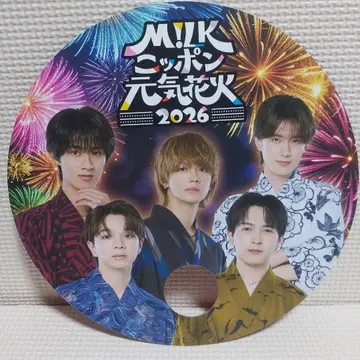 M!LK 닛폰 겐키 불꽃놀이 2026 부채 엔니치
