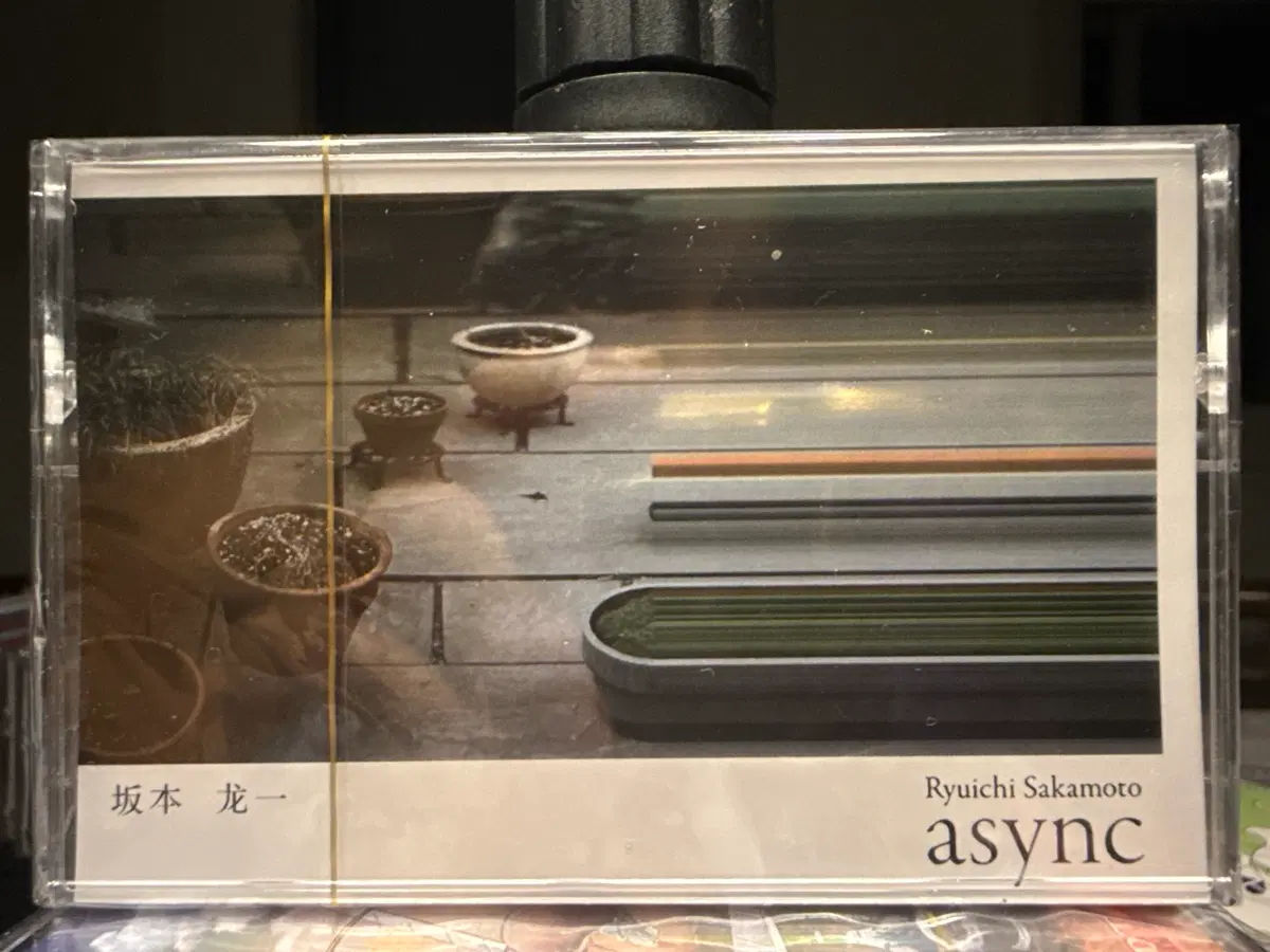 사카모토 류이치 async 앨범 카세트 테이프