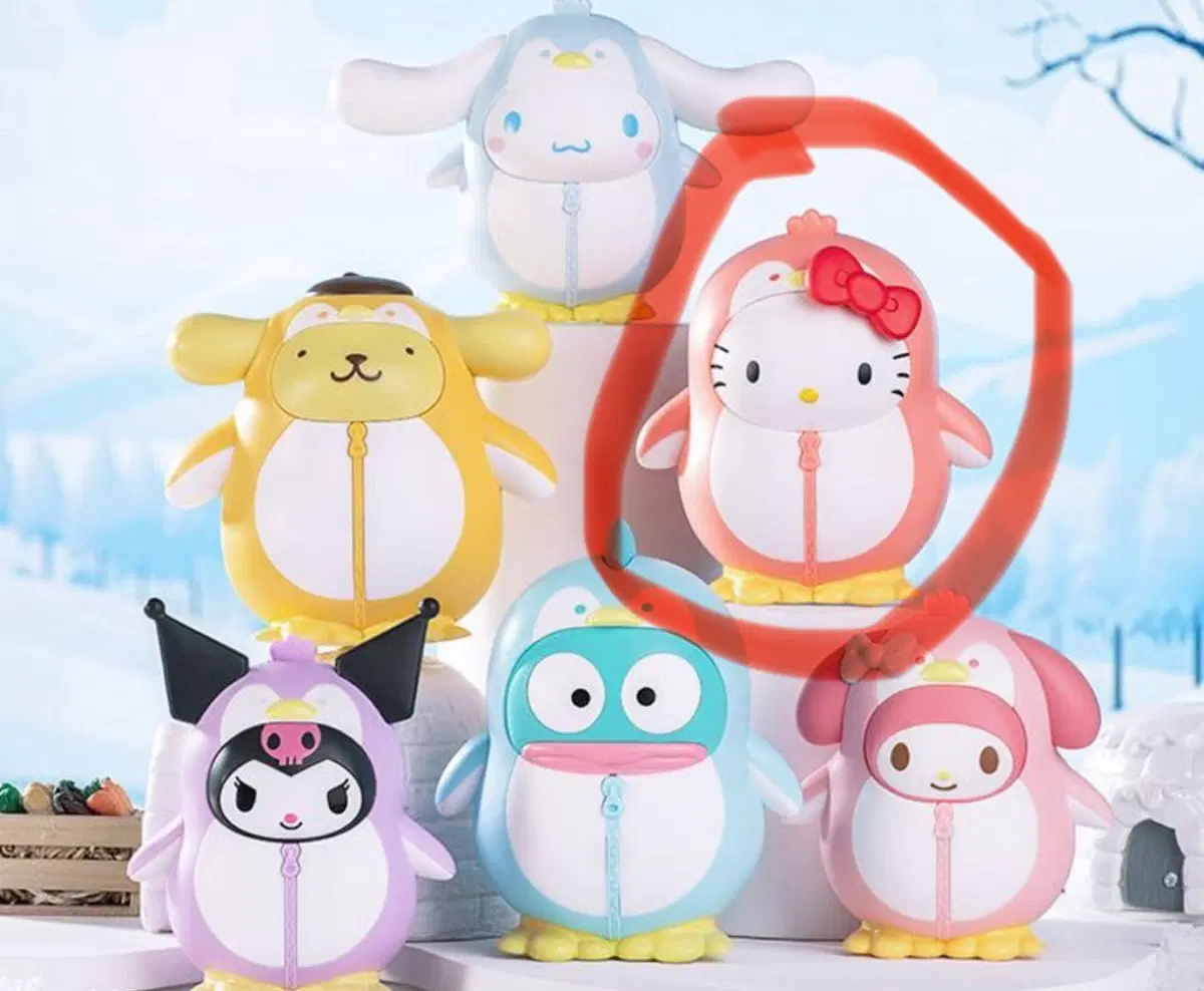 산리오 펭귄 퍼레이드 헬로키티 판매