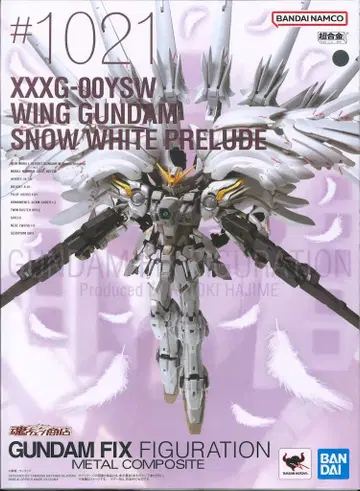 BANDAI SPIRITS GUNDAM FIX FIGURATION METAL COMPOSITE 윙 건담 스노우 화이트 프렐류드 (재판매판) #1021