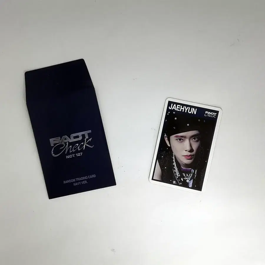 엔시티127 재현 팩트체크 목동 팝업스토어 포토카드 포카 블랙 NCT127 JAEHYUN FACT CHECK POP UP PHOTOCARD BLACK_2