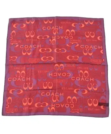 COACH 반다나 스카프 여성용