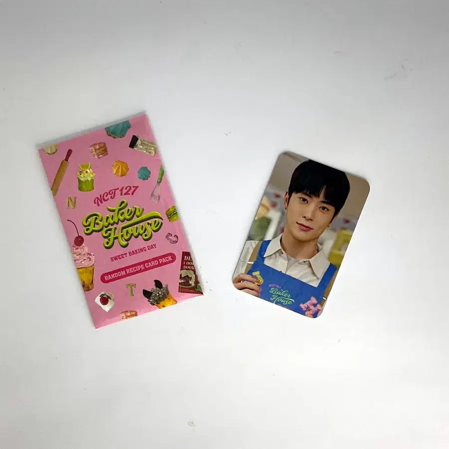 엔시티127 재현 베이커 하우스 레시피카드 포토카드 포카 NCT127 JAEHYUN BAKER HOUSE RECIPE PACK PHOTOCARD_2