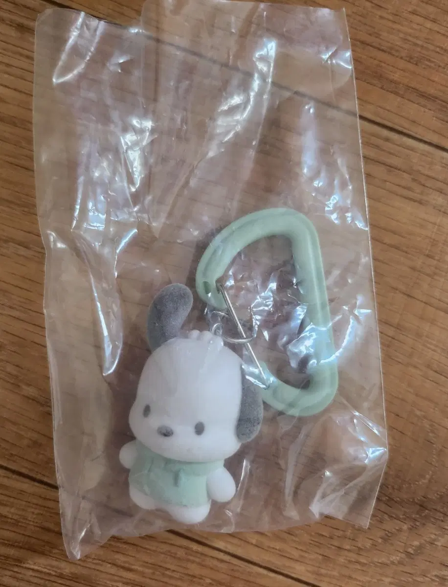 포차코 인형 키링 민트색