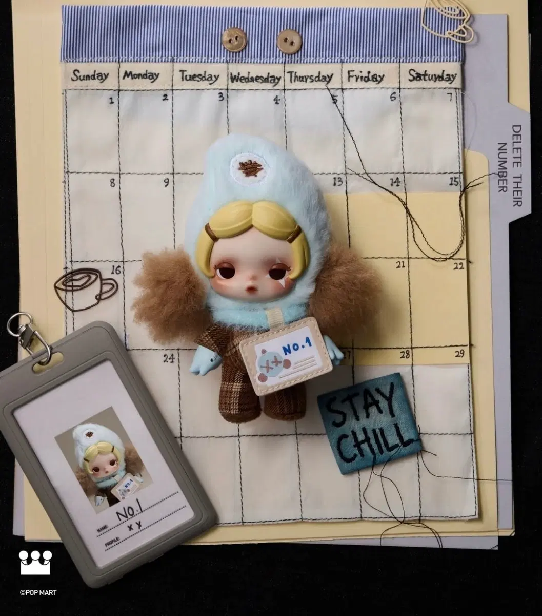 스컬판다 오프모드 stay chill (미개봉 새상품)
