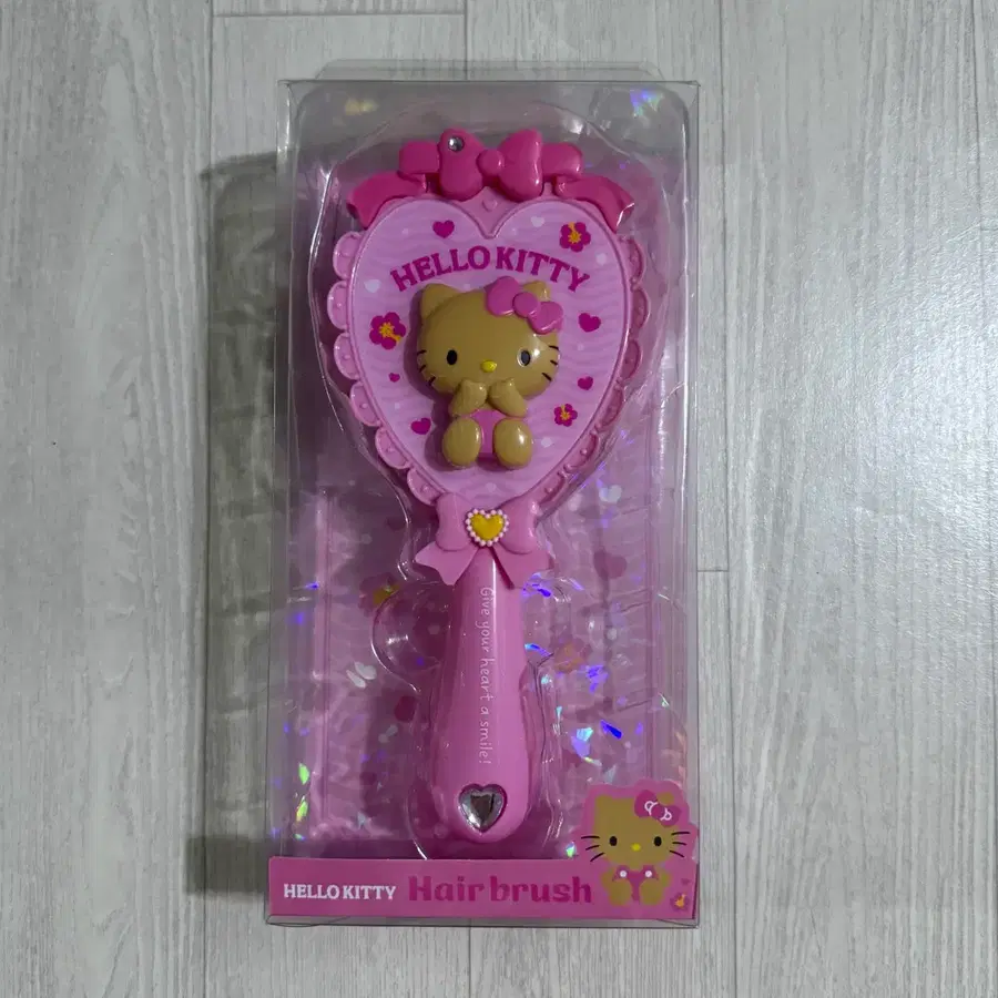 헬로키티 헤어브러쉬 핑크