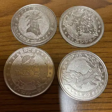 포켓몬 배틀 코인 4장 세트