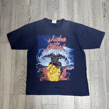 Judas Priest JUGULATOR 월드 투어 티셔츠 L