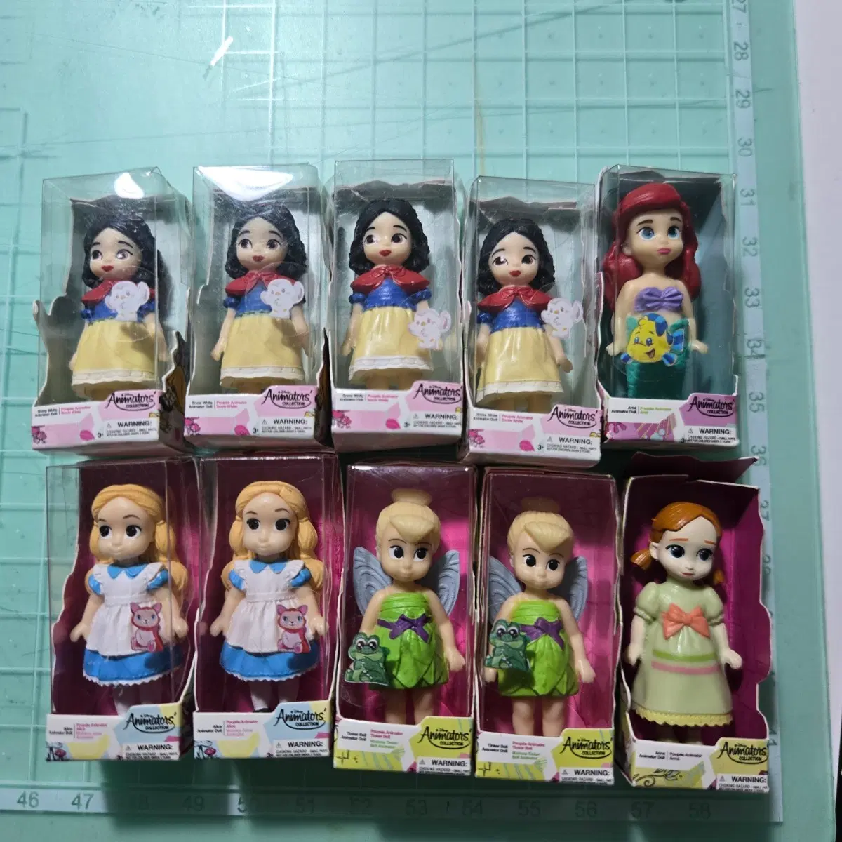 디즈니프린세스 베이비돌 미니어처 서프라이즈5 판매합니다