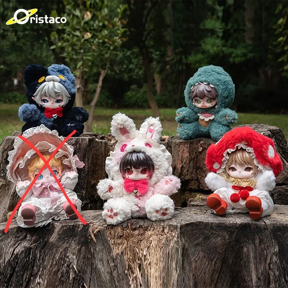 택포 ANTOO 피규어 BJD 잃어버린 낙원 시리즈 액션 인형 4종 풀박스 팝마트