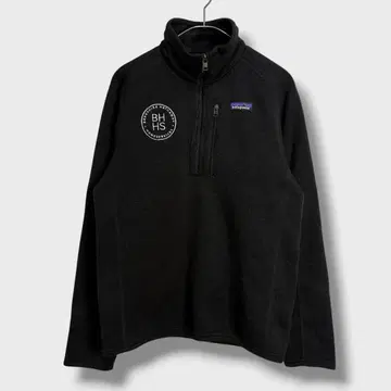 patagonia 베터 스웨터 하프 지퍼 플리스 블랙 XS H26M