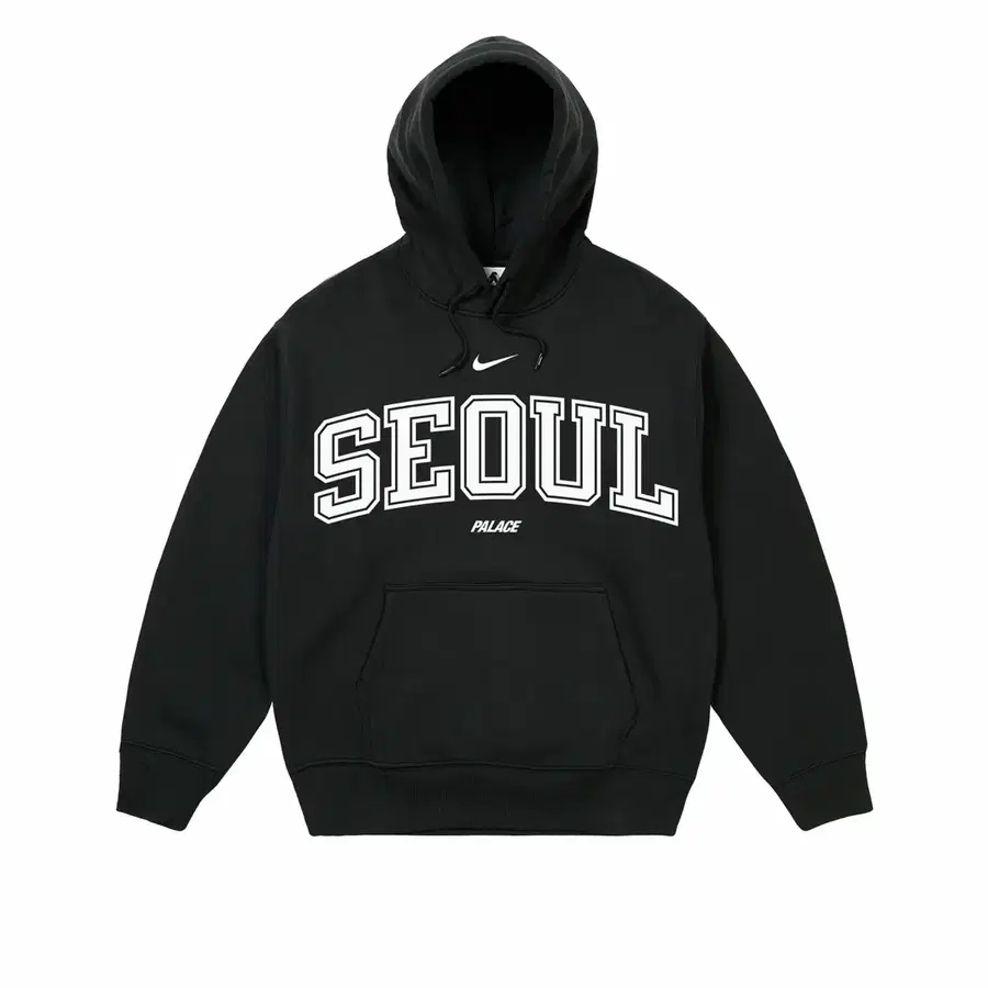 L] 팔라스 x 나이키 샵 후드 서울 블랙 - 26SS