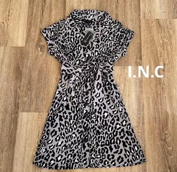 INC 원피스 애니멀 무늬 로스앤젤레스 구매 새상품