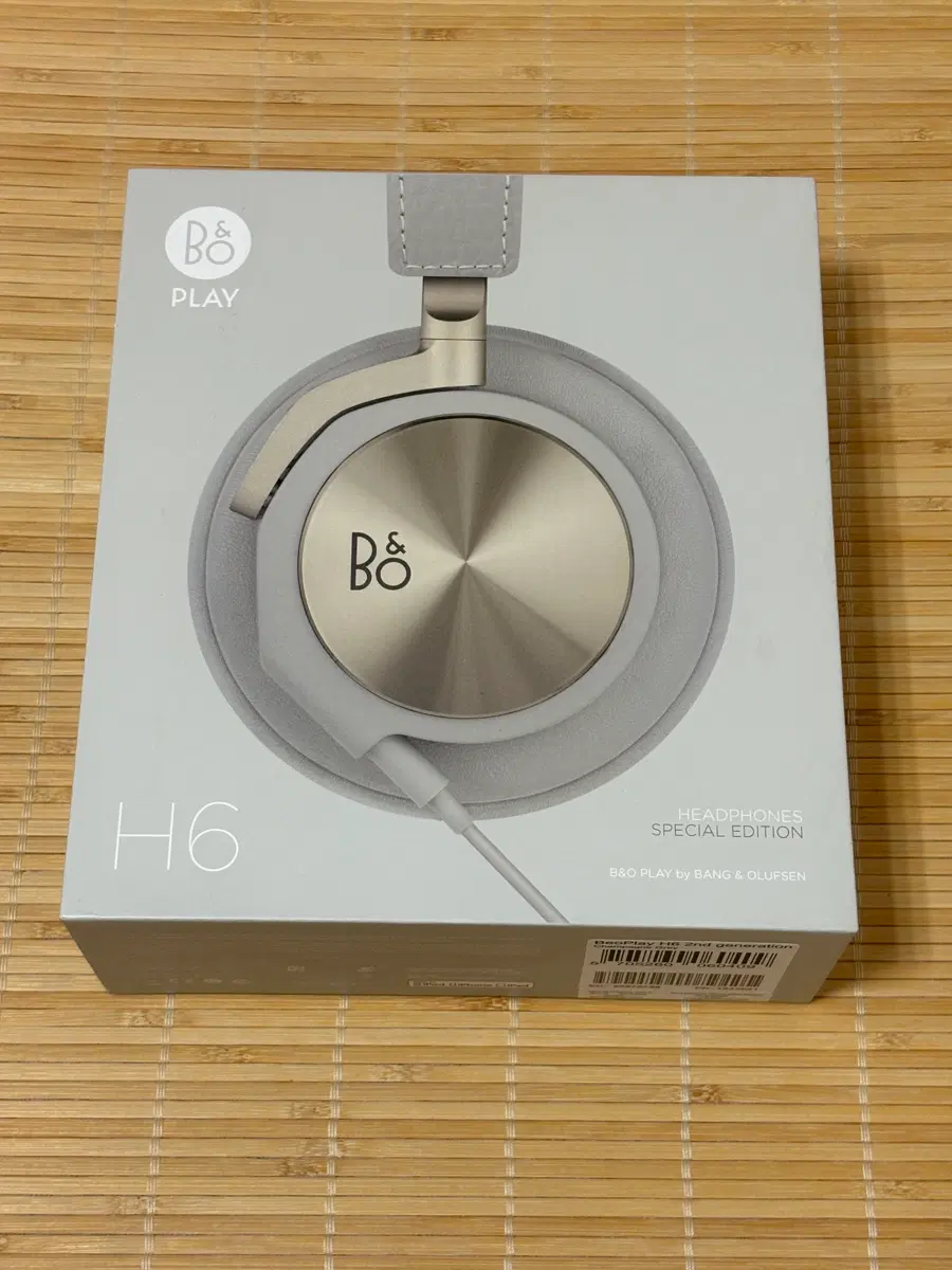 뱅엔올룹슨 B&O play H6 헤드폰 샴페인 그레이 스페셜 에디션